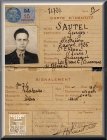 Georges Souliers forged identification card