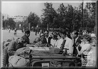 Sussex teams in Paris with the French 2nd Armoured Division